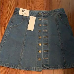 Jean skirt